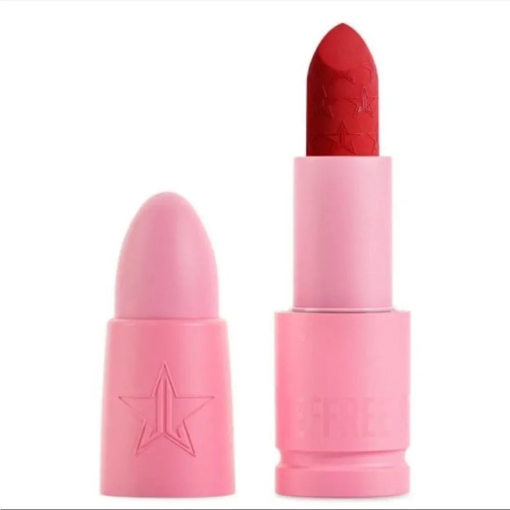 Jeffree Star Red Affair Velvet Trap Red Matte Lipstick NIB